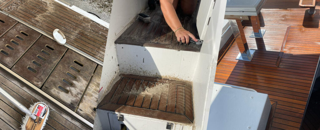 Teak Cleaning and Restoration